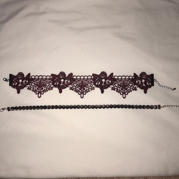 Set of (2) Chokers - Picture 1 of 4